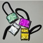 Gumička do vlasů se sponou Varianta: lesklé – Zboží Mobilmania