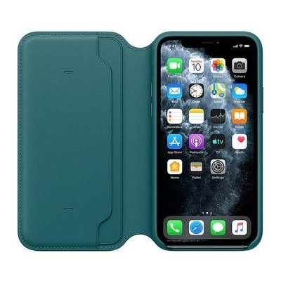 APPLE iPhone 11 Pro Max Leather Folio, MY1Q2ZM/A, zelené zelené – Hledejceny.cz