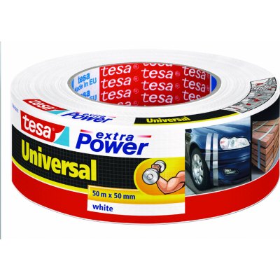 Tesa Extra Power Universal Trhatelná textilní univerzální opravná páska 50 m × 50 mm bílá – Zbozi.Blesk.cz