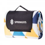 SPRINGOS Pikniková deka 200x200 žluto-modrá COLOUR – Zboží Dáma