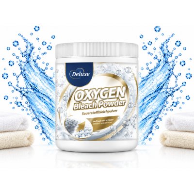 Deluxe Oxygen Bleach Powder bělící prášek 600 g – Hledejceny.cz