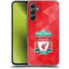 Pouzdro a kryt na mobilní telefon Samsung Pouzdro HEAD CASE Samsung Galaxy A34 5G ZNAK LIVERPOOL FC OFFICIAL GEOMETRIC RED