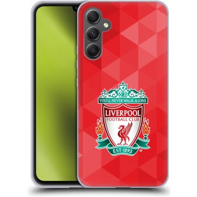 Pouzdro HEAD CASE Samsung Galaxy A34 5G ZNAK LIVERPOOL FC OFFICIAL GEOMETRIC RED