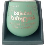 Albi Zrcadlový svícen Báječná kolegyně 9 cm – Zboží Mobilmania