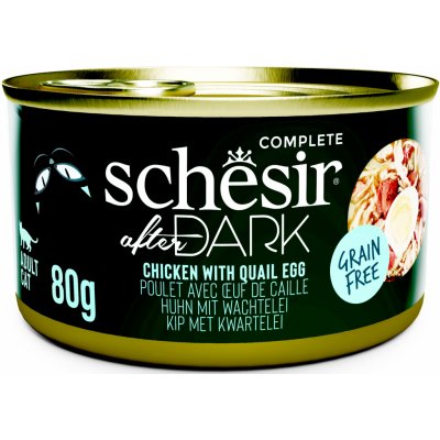 Schesir Cat After Dark Wholefood kuře vejce 80 g