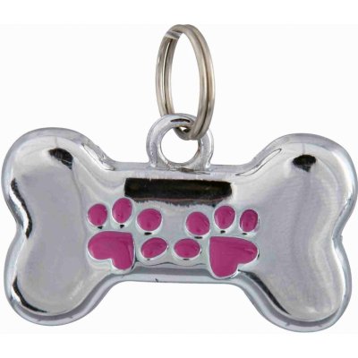 Trixie Přívěsek na obojek tvar KOST 3,5x2cm – Zboží Dáma