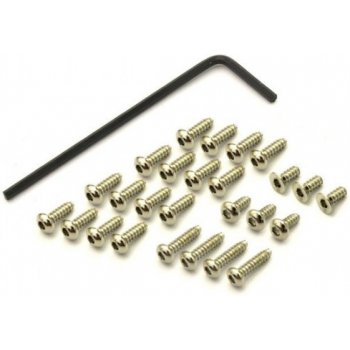 Kyosho Mini-Z RWD: Nickel Button HEX Screw Set MR-03