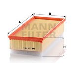 Vzduchový filtr MANN-FILTER C 33 156/1 – Hledejceny.cz