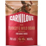Carnilove Dog Paté Turkey&Wildboar+Ros. 300 g – Sleviste.cz