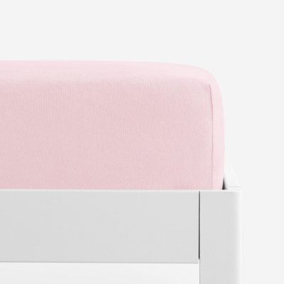 Goldea prostěradlo jersey s napínací gumou pastelově růžové 90x200 – Sleviste.cz