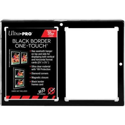 Ultra Pro Obal na dvě karty 2-Card Black Border One-Touch Magnetic Holder 35pt – Zbozi.Blesk.cz