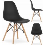 Leobert Osaka černá / nohy z přírodního materiálu – Zbozi.Blesk.cz