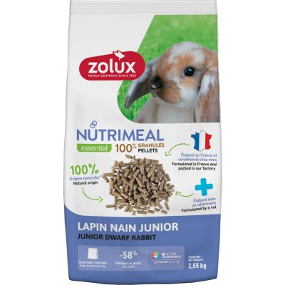 Zolux Nutrimeal Krmivo pro králíky Junior 2,55 kg – Hledejceny.cz