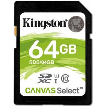 Kingston SDXC 64 GB UHS-I U1 SDS/64GB