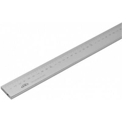 KINEX K-MET Měřítko ocelové ploché s vertikální stupnicí tř.př.2 1000mm 1027-07-100