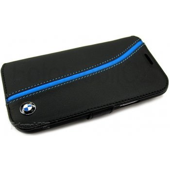 Pouzdro BMW Singature Seat Folio kožené Samsung i9195 Galaxy S4 mini černé