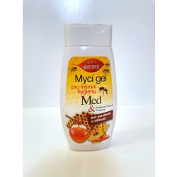 Bione Cosmetics mycí gel pro intimní hygienu med propolis 260 ml