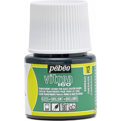 Pébéo Vitrea 160 Barva na sklo Emerald 45 ml 1 ks – Zboží Mobilmania