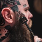 Angry Beards Beard Doping BIG Beard Roller & Cleaner + BIG Doping 100 ml + box dárková sada – Hledejceny.cz