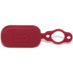 Xiaomi Mi Electric Scooter 1S, 2, M365, Essential, Pro, Pro 2 - Gumová Krytka Nabíjecího Konektoru (Red), Red – Zboží Živě