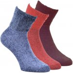 RS dámské jemné jednobarevné teplé žinilkové ponožky mix barev – Zbozi.Blesk.cz