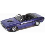 Maisto Dodge Challenger R T Convertible 1970 Purple 1:24 – Sleviste.cz