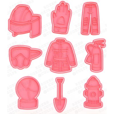 Sada vykrajovátek - Hasiči 3 Velikost: 10-12 cm – Hledejceny.cz