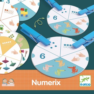 Djeco Numerix zábavná hra o číslech