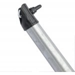 Vzpěra pozinkovaná - Zn, výška 250 cm, 38 mm průměr – HobbyKompas.cz