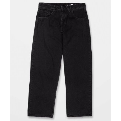 Volcom kalhoty Billow Denim Black BLK – Zboží Mobilmania