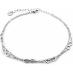 BRUNOshop Dvojitý řetízek na nohu S4160 – Hledejceny.cz