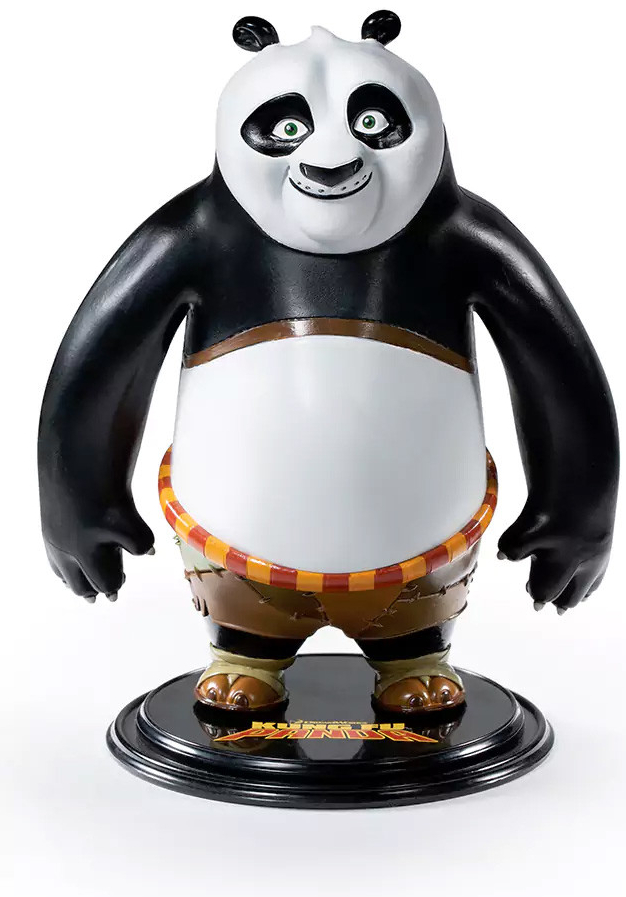 Kung Fu Panda Bendyfigs figura pieghevole Po Ping 15 cm