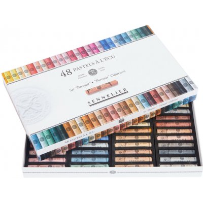 Sennelier sada extra jemných suchých pastelů Portrait 48 ks – Zboží Mobilmania
