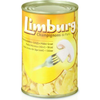 Limburg Žampiony krájené 314 ml – Zboží Mobilmania