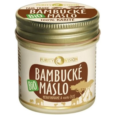 Purity Vision Bambucké máslo Bio 120 ml