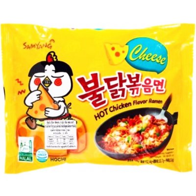 Samyang Cheese Hot Chicken Ramen 140 g – Zboží Mobilmania