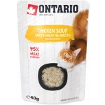 Ontario Cat Soup Chicken with vegetables 12 x 40 g – Zboží Mobilmania