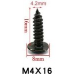Vrut černěný M4x18 sáček 100 ks – Hledejceny.cz