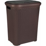 Orion s víkem RATAN 55 l hnědý – Zboží Dáma