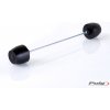 Nárazník Axle sliders PUIG PHB19 20161N black without color cap přední