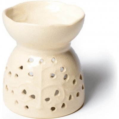 Milujeme Kameny Aromalampa - Strom života - keramická - béžová – Zboží Dáma