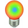 Žárovka Spectrumled LED žárovka 1W 4xSMD5050 E27 20lm RGB