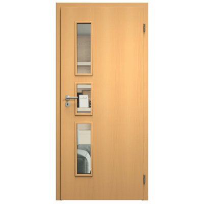 Sapeli Elegant Komfort M33 otočné buk 100 x 197 cm Čiré sklo – Hledejceny.cz