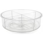 Orion Otočný organizér Lazy Susan XXL s přepážkami 30 cm – Zboží Dáma