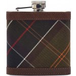 Barbour Hip Flask Nerezová placatka v tartanovém pouzdře – Sleviste.cz