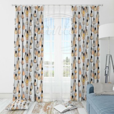 Dekorační látka 400296/001 na závěsy, polštářky - 50 x 50 cm – Hledejceny.cz