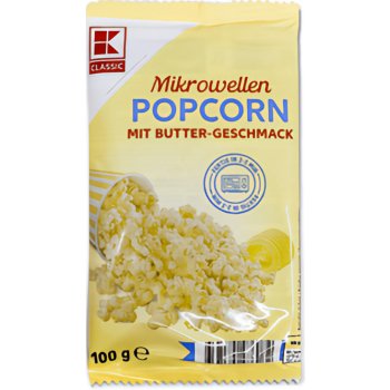 K-Classic Máslový popcorn do mikrovlnné trouby 100 g