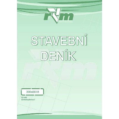 M.A.T. deník stavební 53 listů samokopírovací – Hledejceny.cz