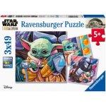 RAVENSBURGER Star Wars: Mandalorian 3x49 dílků – Zboží Dáma