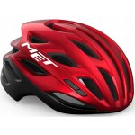 MET Estro Mips červená černá metalická lesklá 2021 – Zboží Dáma